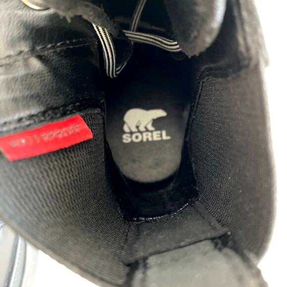 New SOREL Brex Lace Leather Boots Waterproof Size 6.5 - Picture 9 of 12